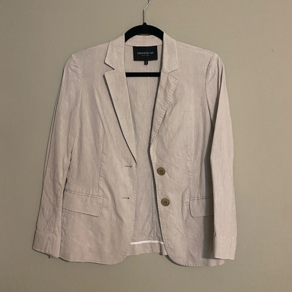 Linen Blazer Lafayette 148 New York